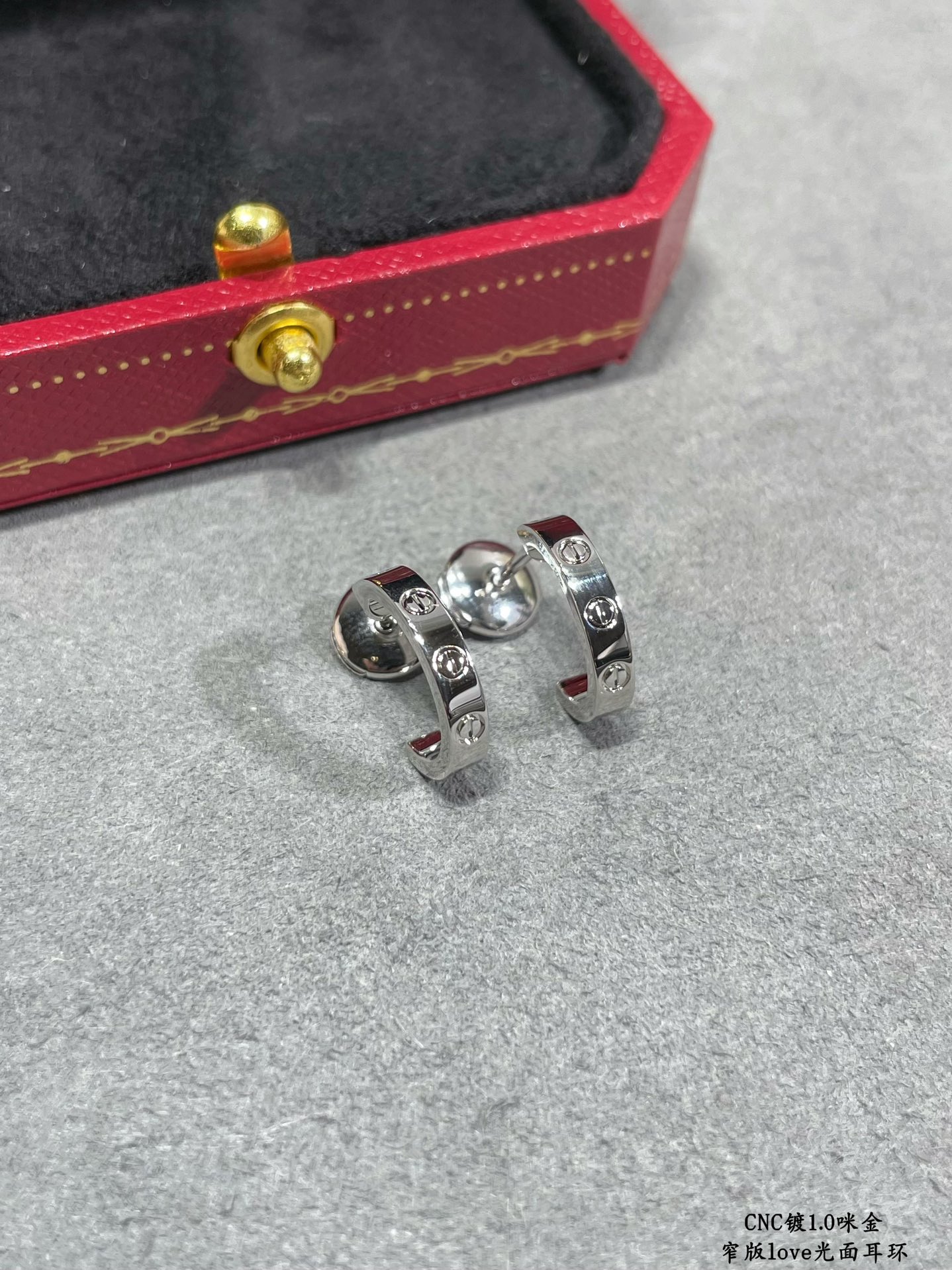 Cartier LOVE Half Hoop Earrings - Original Replica Club