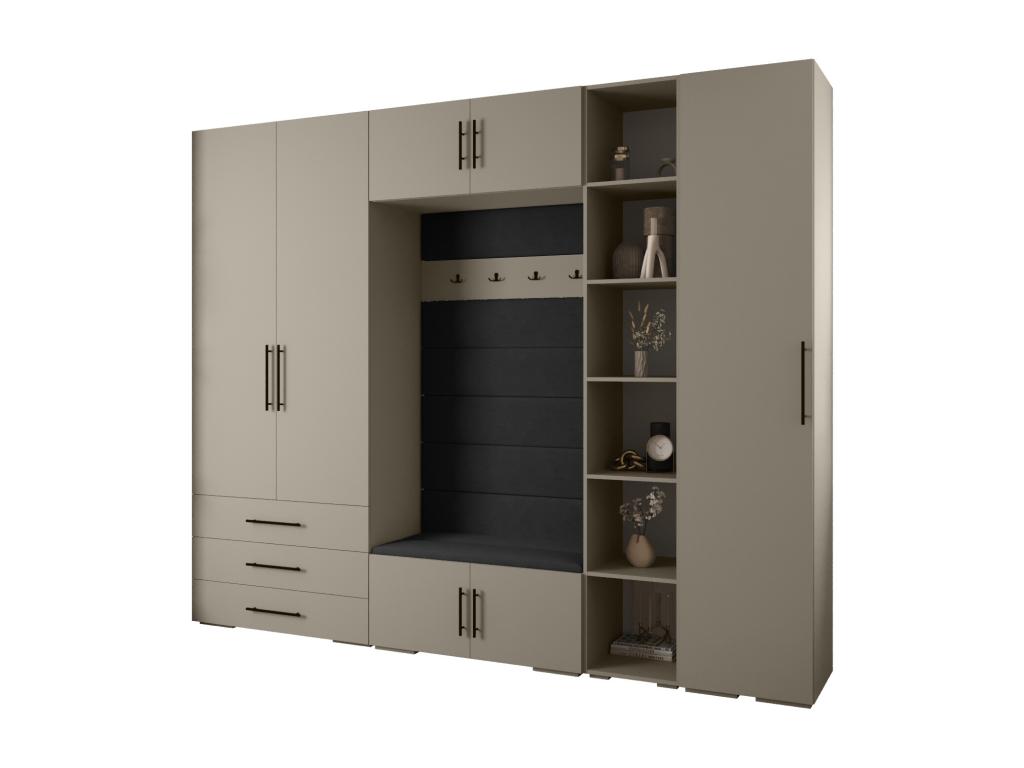 Inova 3 armario con puertas batientes 236,7/290/47