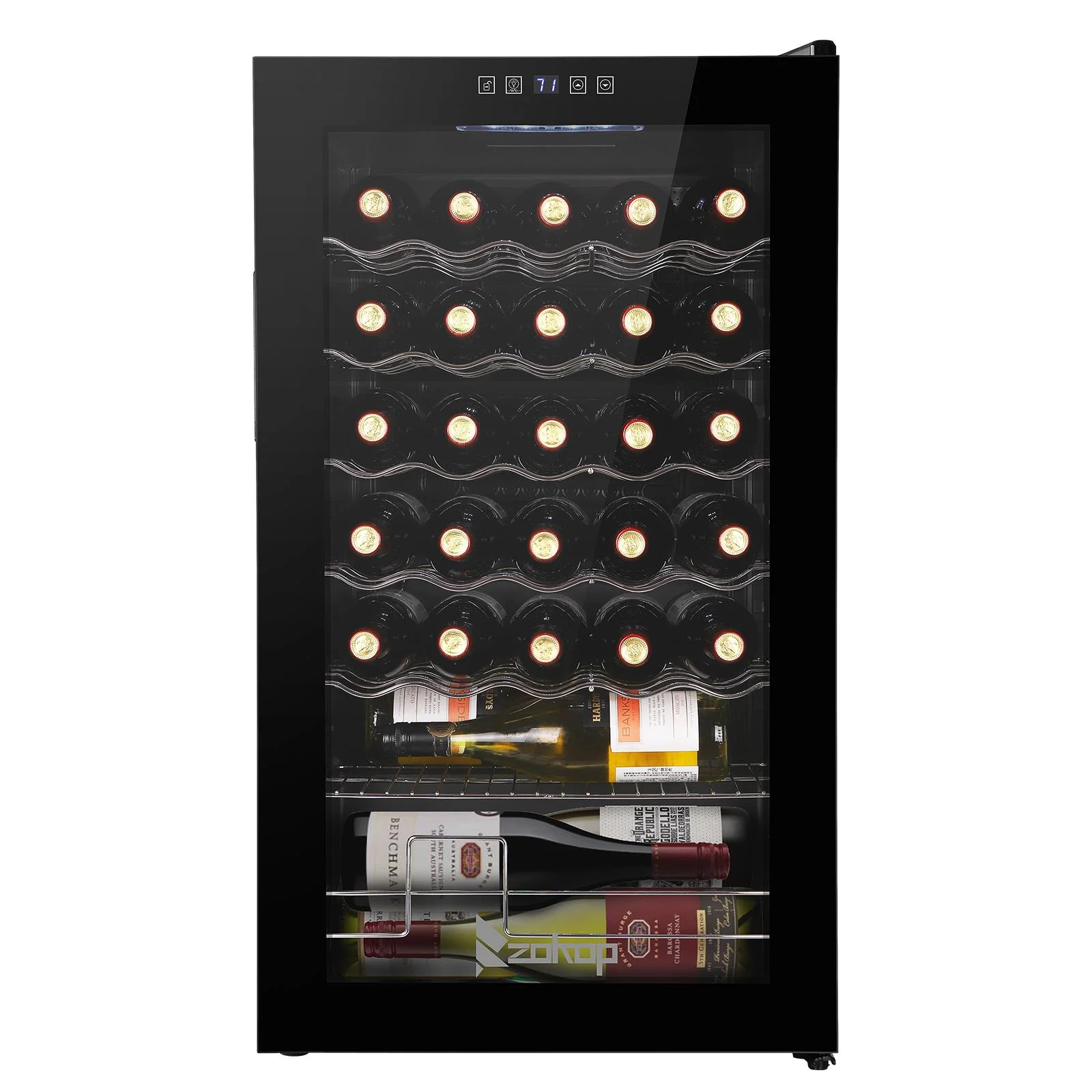 Ktaxon 18 Bottle Compressor Wine Cooler Freestanding Wine Fridge, Fast Cooling, Low Noise - Image 27
