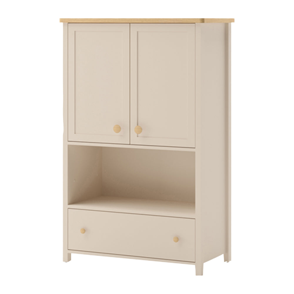 Blokker Havin Dressoir H 131 x B 85 cm - Zand / Vicenza Bleached Eiken