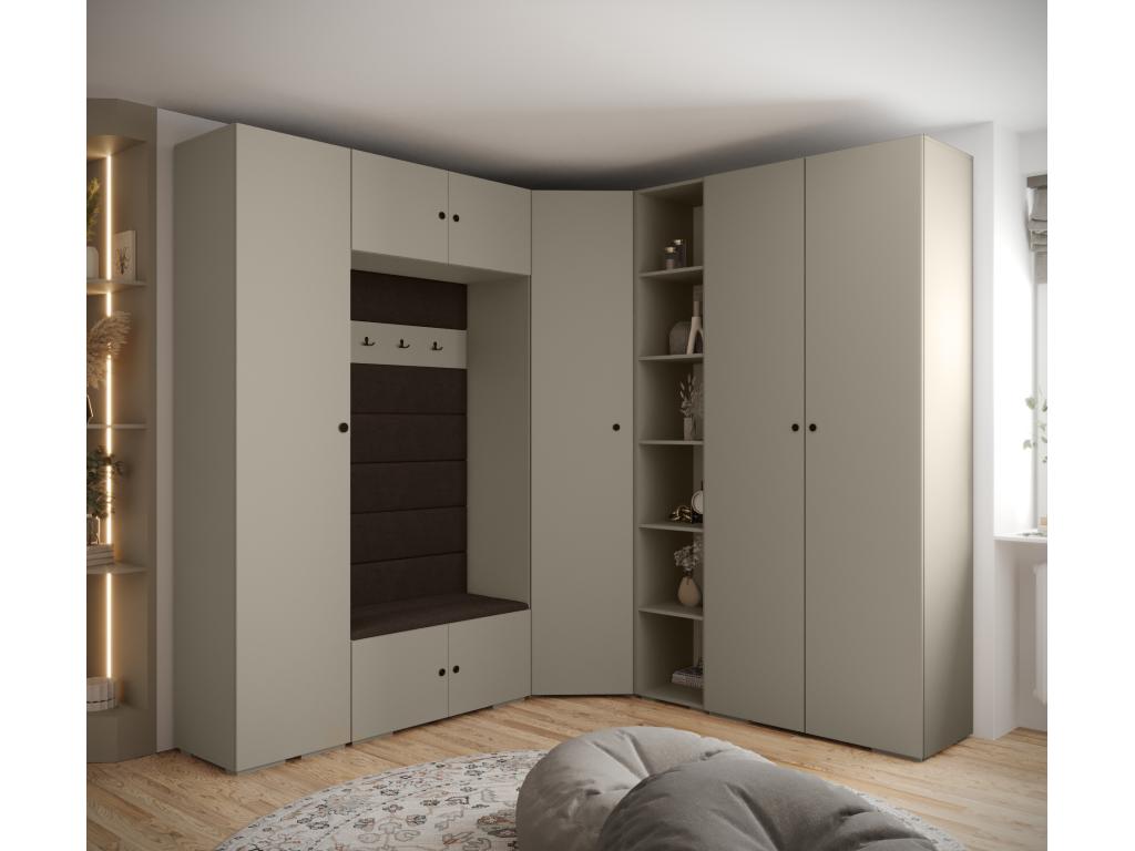 Nestleare 2 armario con puertas batientes 236 - 7/232/47