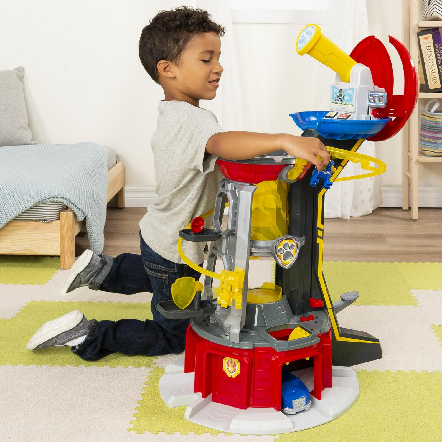 PAW Patrol Mighty Pups Super PAWs Lookout Tower Playset with Lights and Sound - Image 3