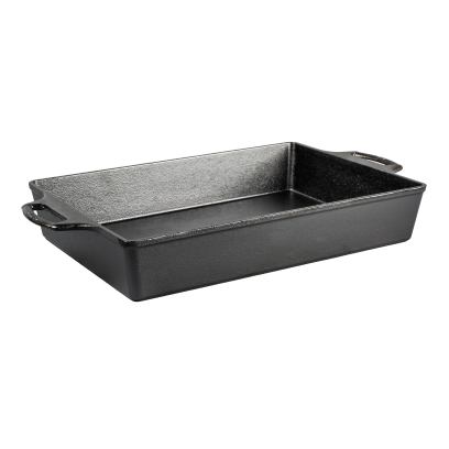 Lodge Casserole, Cast Iron, Seasoned