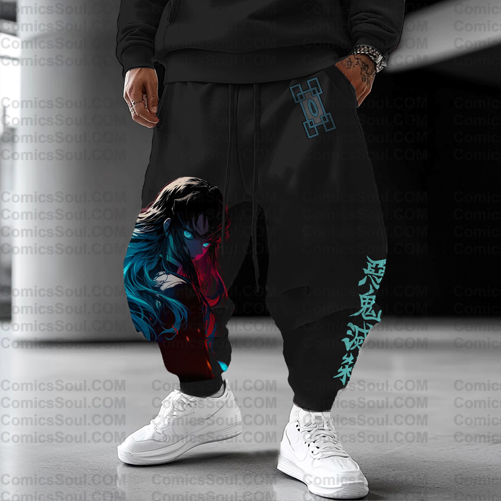 Unisex Anime Inspired Vintage Pants| KNY