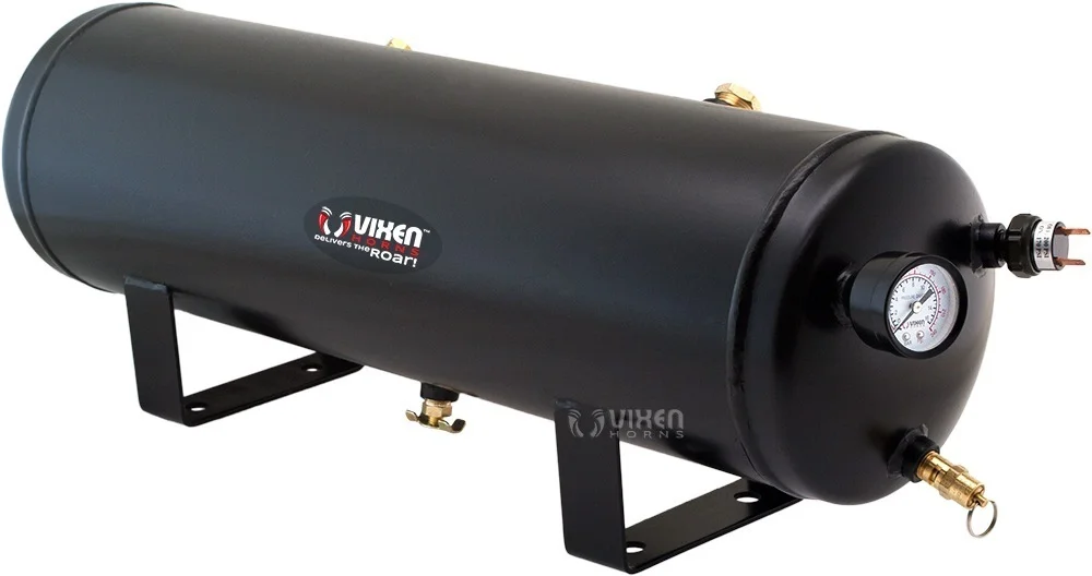 Vixen Horns OCTOPOD Train Horn Kit for Trucks/Car/Semi. Complete Onboard System- 200psi Air Compressor, 3 Gallon Tank, 8 Trumpets. Super Loud dB. Fits Vehicles like Pickup/Jeep/RV 12v VXO8330/8124XC - Image 10