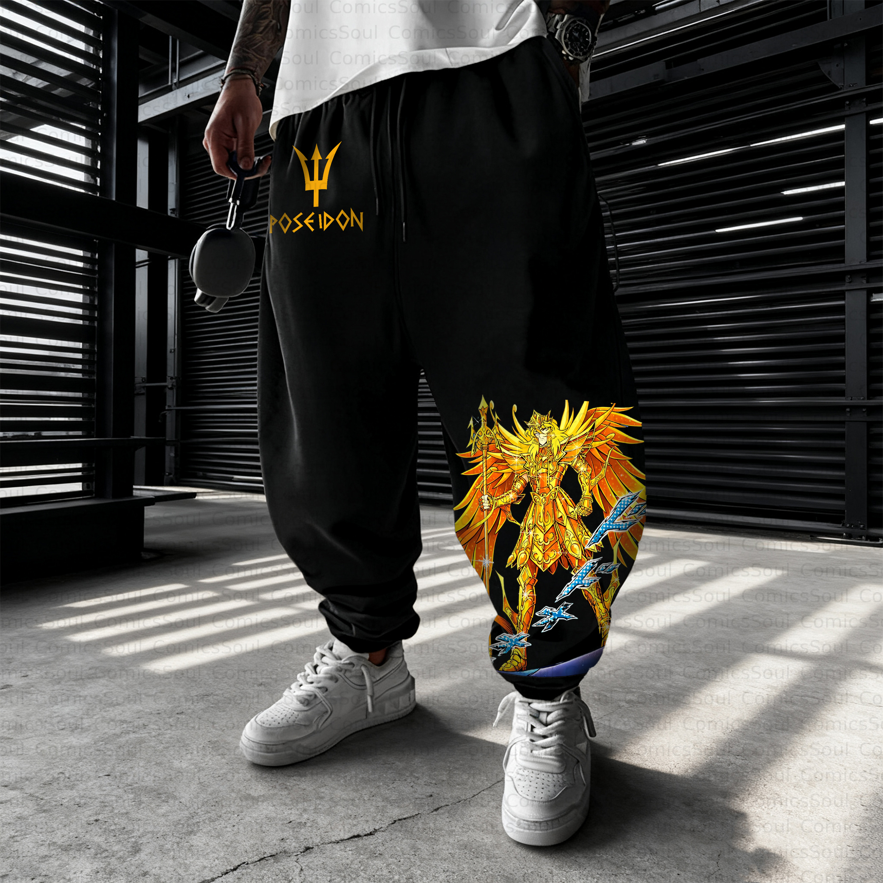 Unisex Casual Anime Streetwear Pant