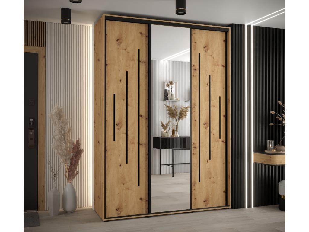 ARMARIO CON PUERTAS BATIENTES 235 - 2/200/60 3 puertas