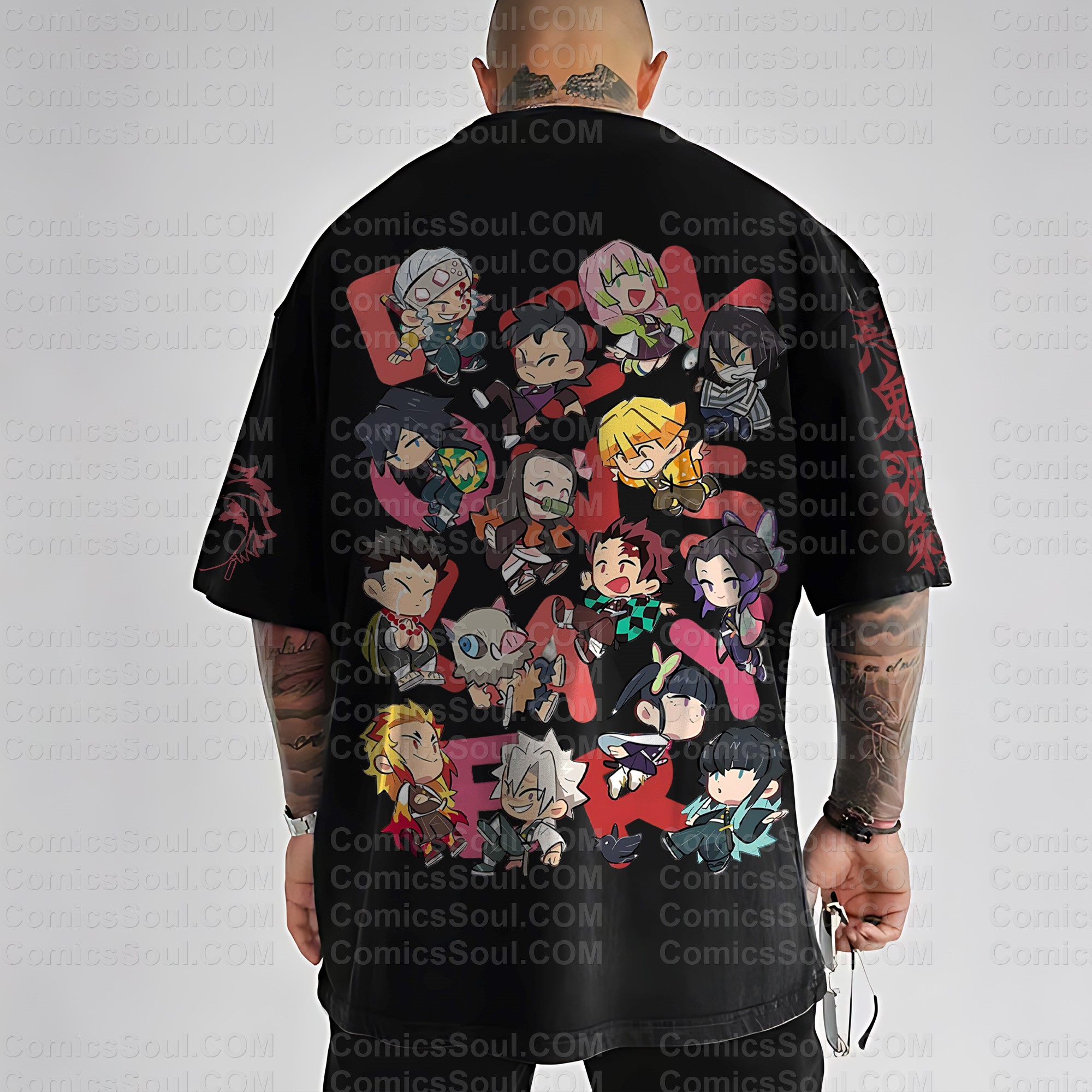 Unisex Anime Inspired Vintage T-Shirt| KNY