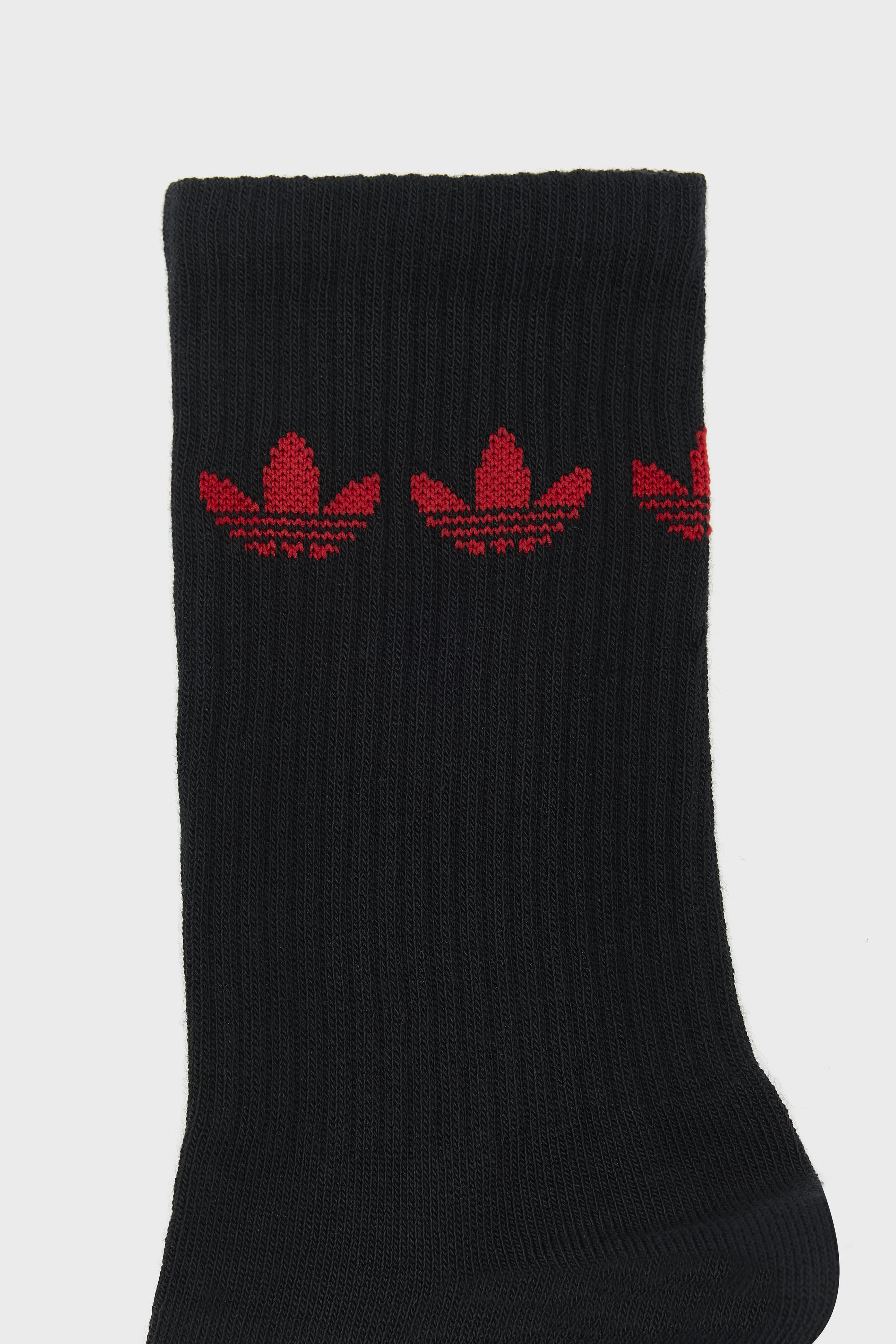 Bellerose Trefoil Crew Socks for Men  (261 / M / BLACK/WHITE)