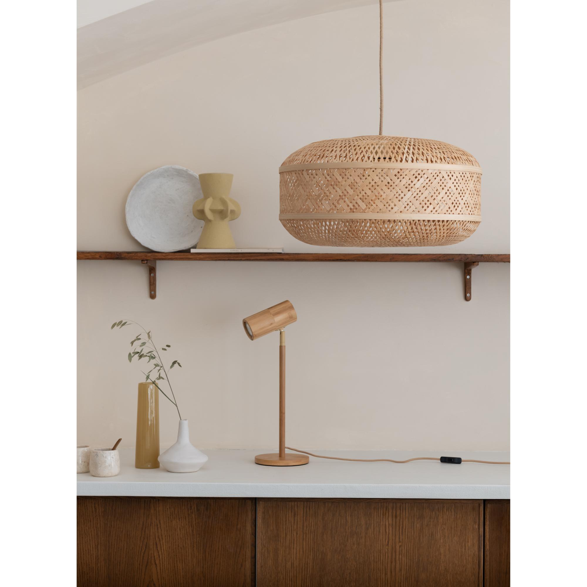 GOOD&MOJO Hanglamp Langkawi - Naturel - Ø50cm