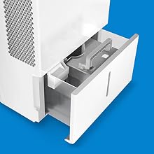 hOmeLabs 50 Pint ehumidifier with Pump removable tank