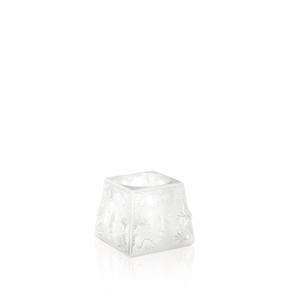 PHOTOPHORE MASQUE DE FEMME - CRISTAL INCOLORE
