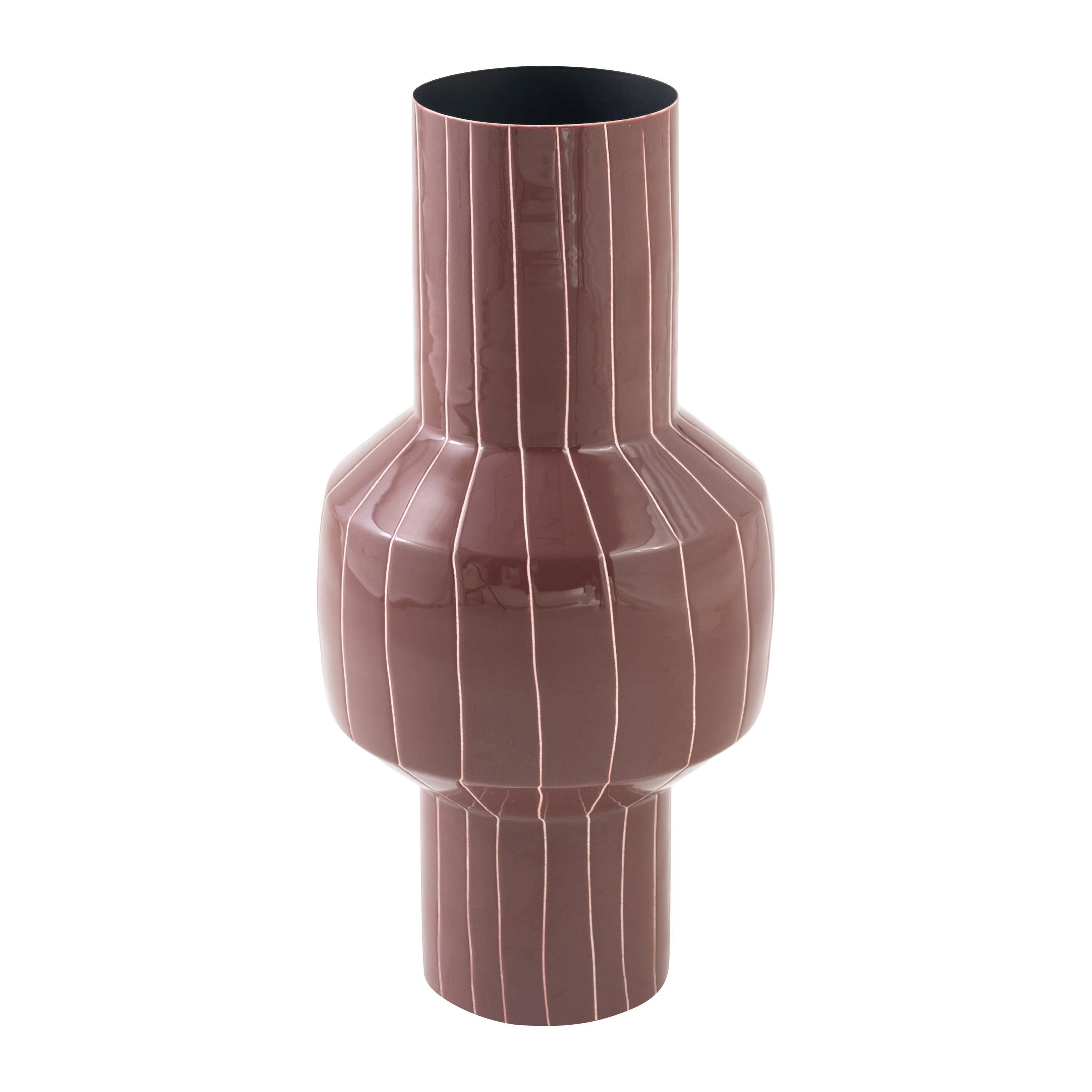 Blokker Spire Vaas Ø 19 cm - Hot Chocolate