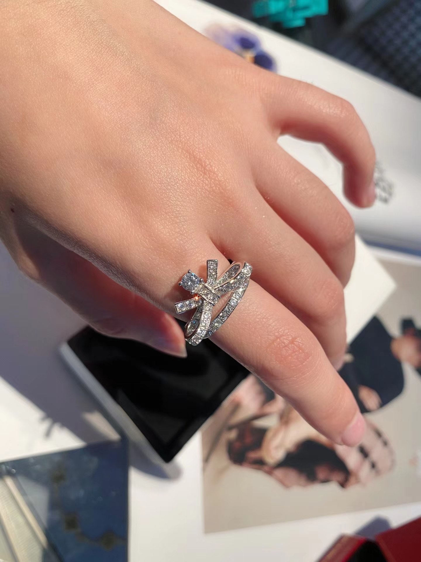 Chanel Ruban Bow Ring - Original Replica Club