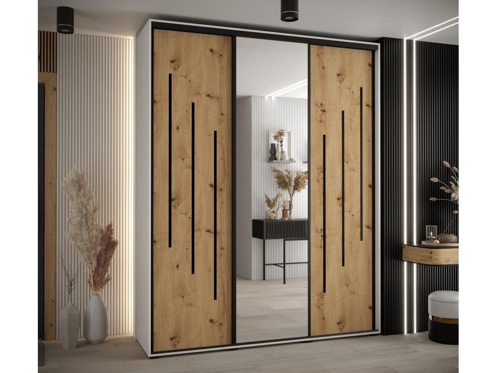 ARMARIO CON PUERTAS BATIENTES 235 - 2/190/45 3 puertas