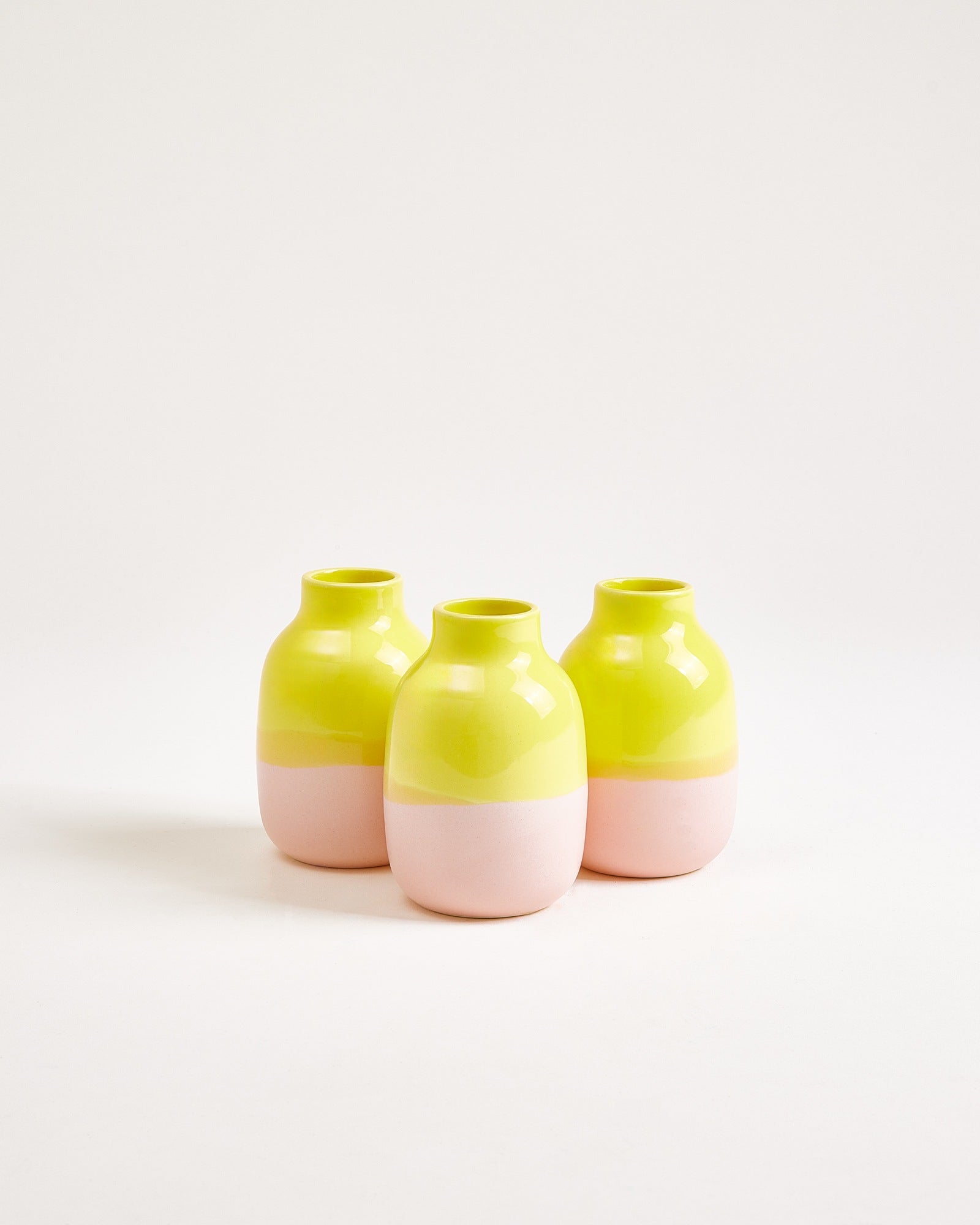 Nuno Vase S gelb rosé