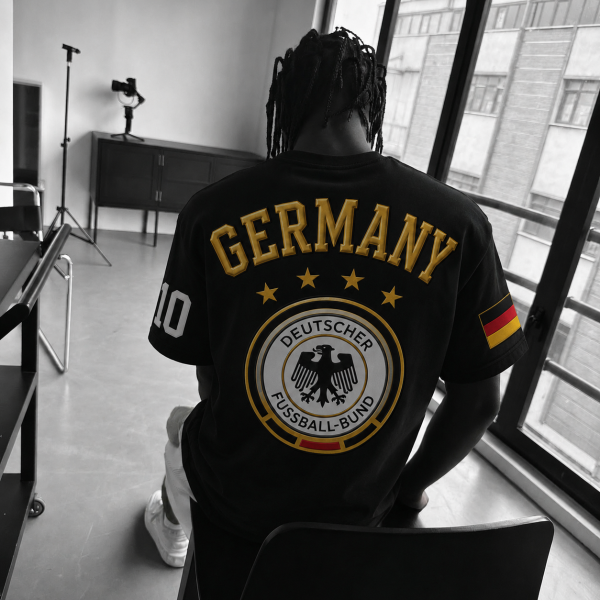 Classic Soccer Champion Number 10  Printed Unisex Oversized T-shirt