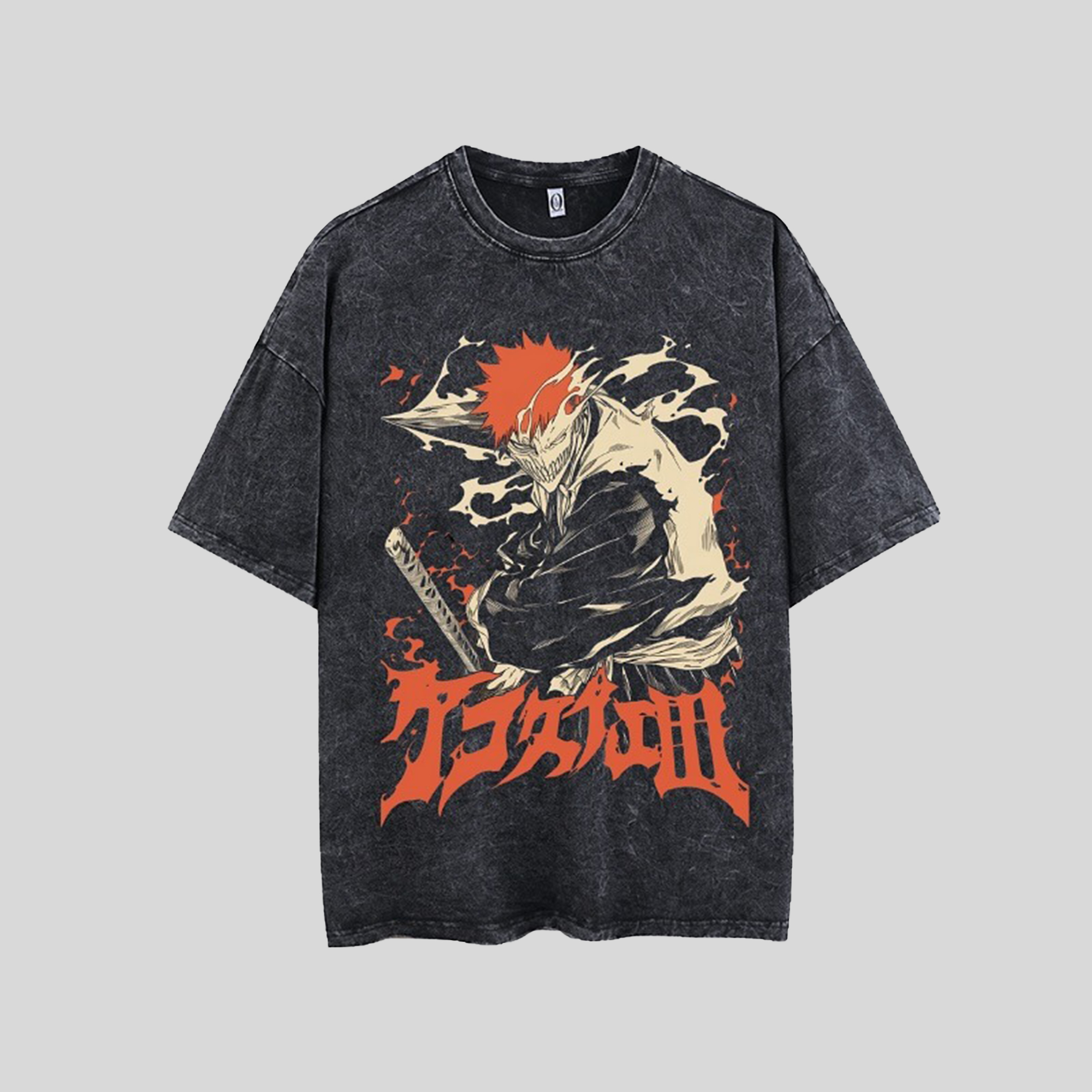Unisex Anime Inspired Vintage Washed T-Shirt丨BLEACH