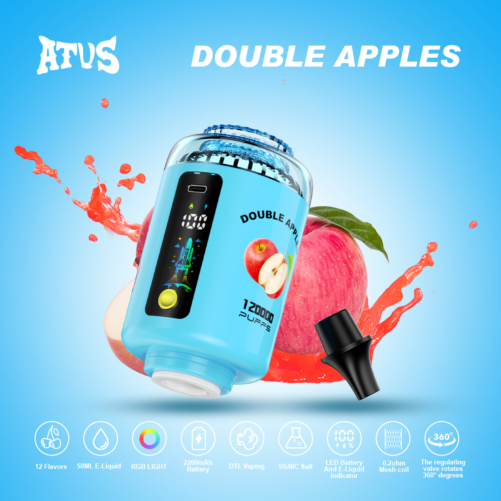 ATVS E-Hookah 120000 Puffs Disposable Vape