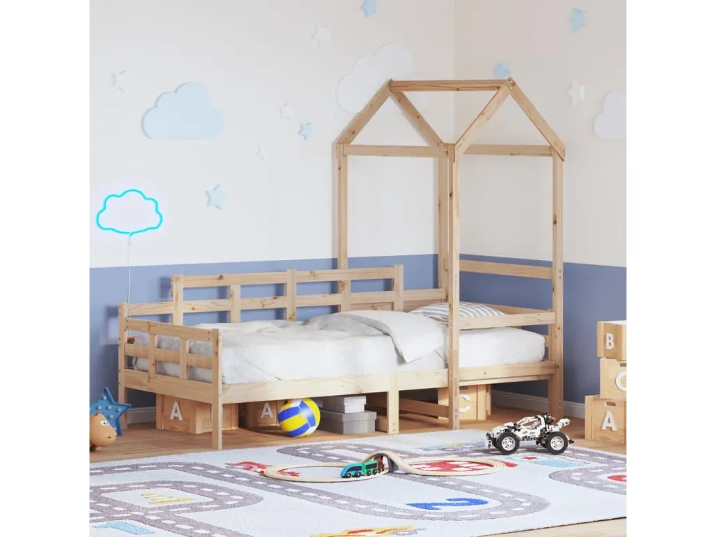 Sofá cama con techo Boverdeco maciza de Boverdeco 90x200 cm