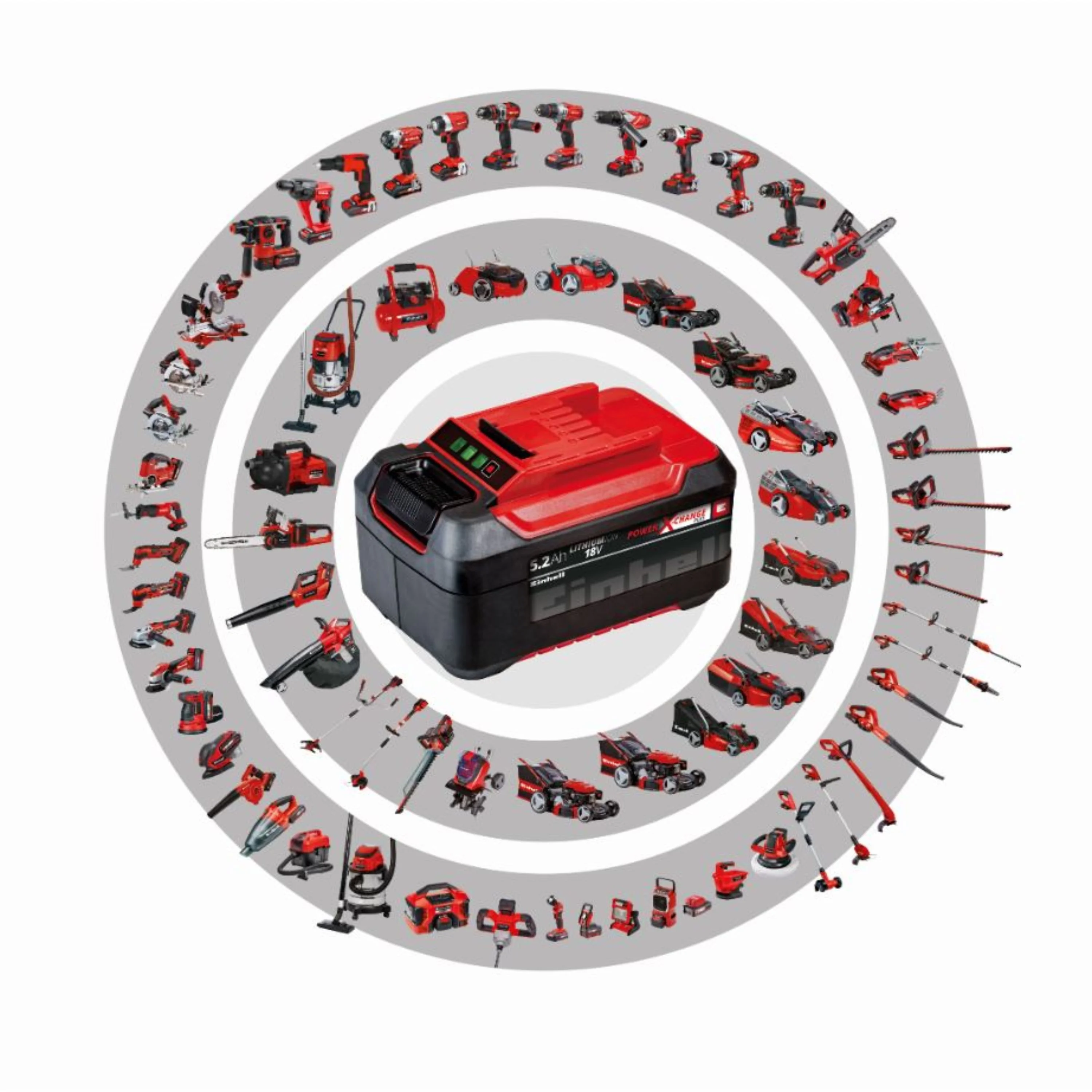 Einhell TE-CD 18/2 Li 18-Volt Power X-Change Cordless Drill Workshop Power Tool Kit, 3/8-Inch, W/ 1.5-Ah Battery - Image 7