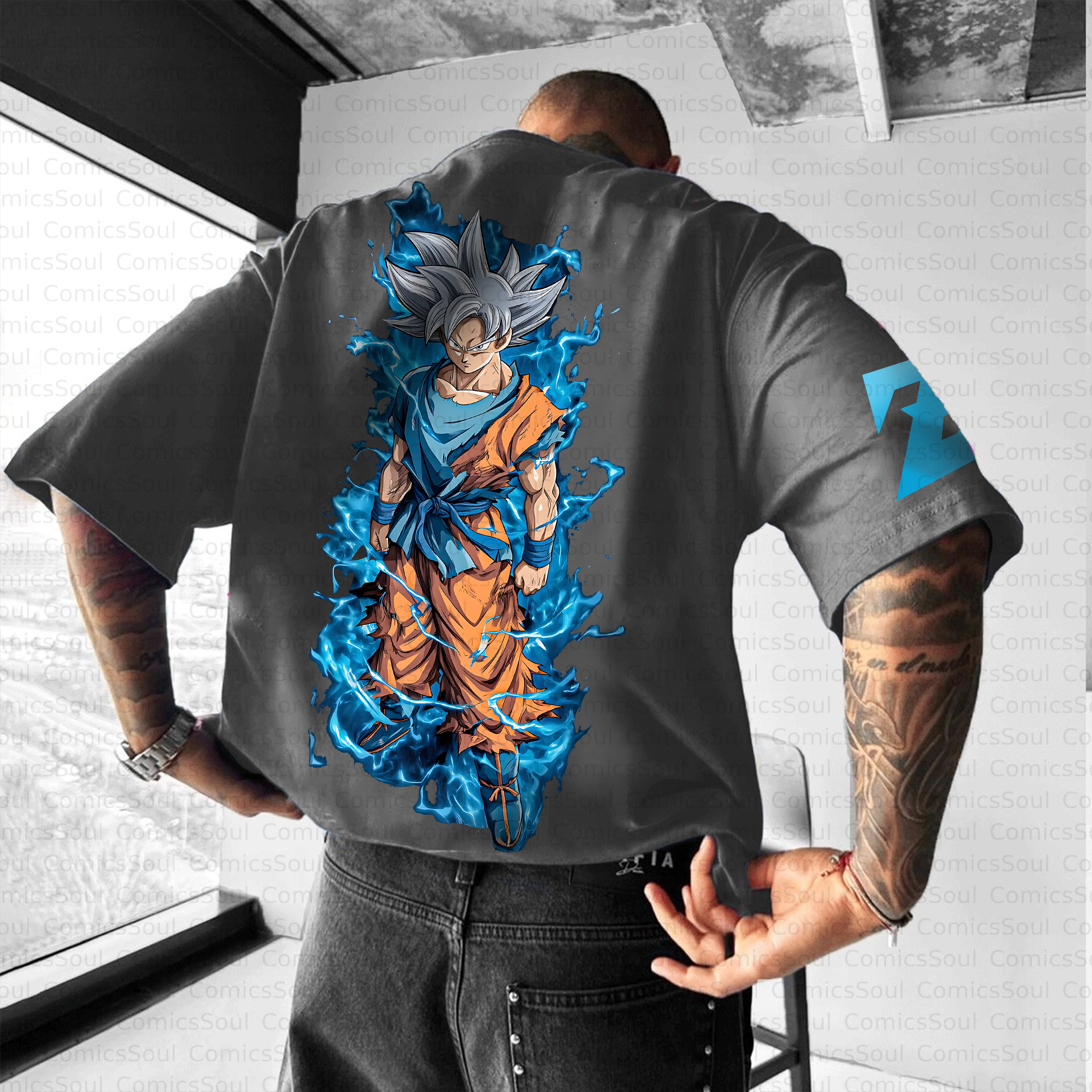 Unisex Anime Inspired Vintage T-Shirt