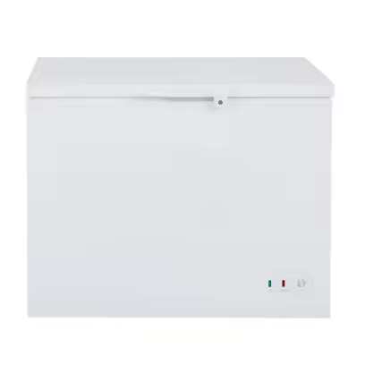 Maxx Cold Chest Freezer with Solid Top, 50"W, 12.7 cu. ft. Storage Capacity, Locking Lid, Garage Ready, in White (MXSH12.7SHC)