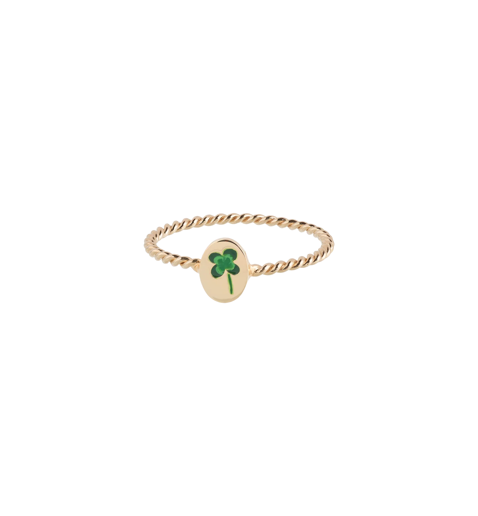 Lucky Clover Ring 14K