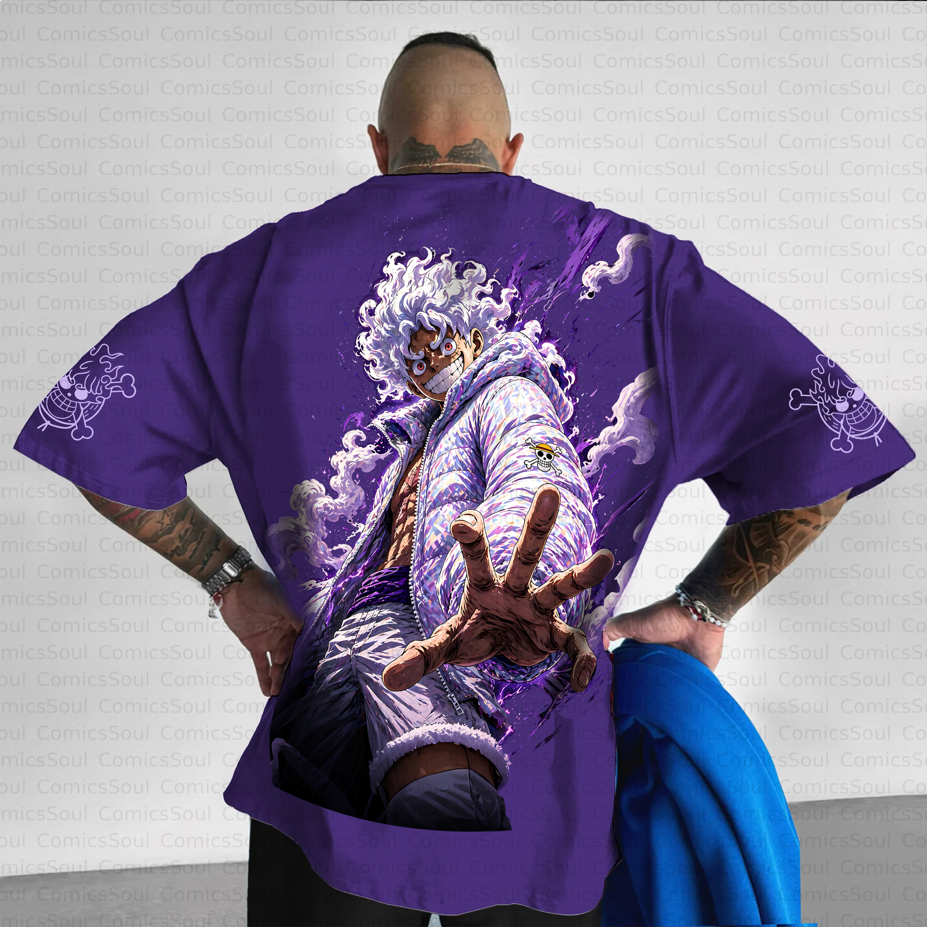 Unisex Anime Inspired Vintage T-Shirt
