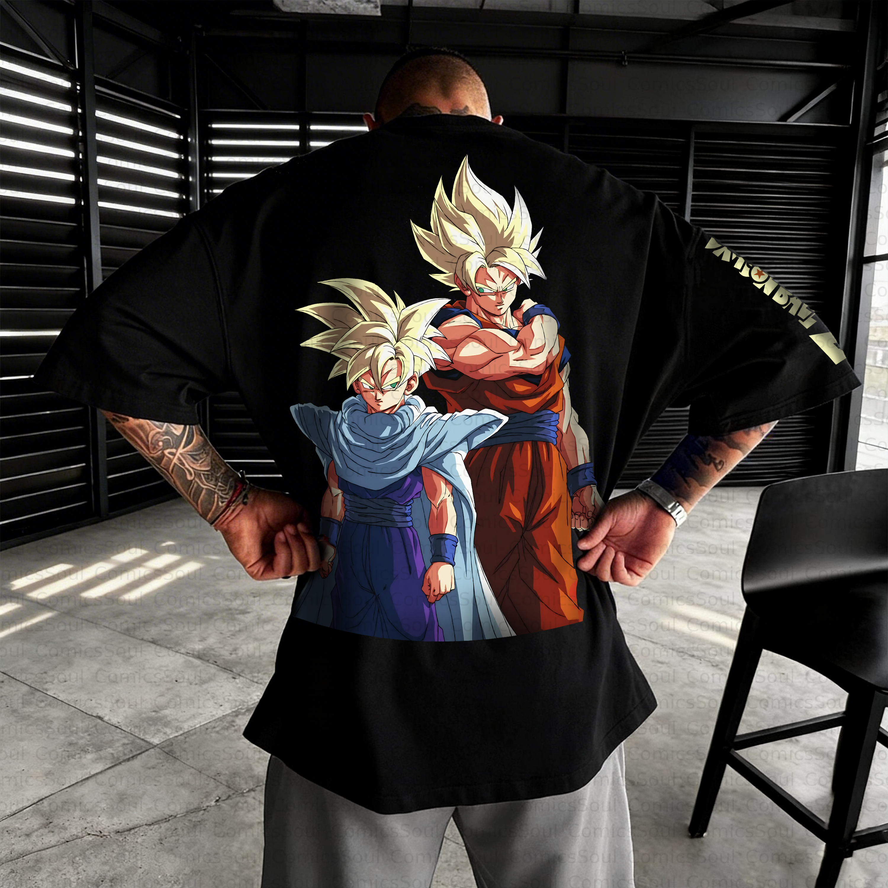 Unisex Anime Inspired Vintage T-Shirt