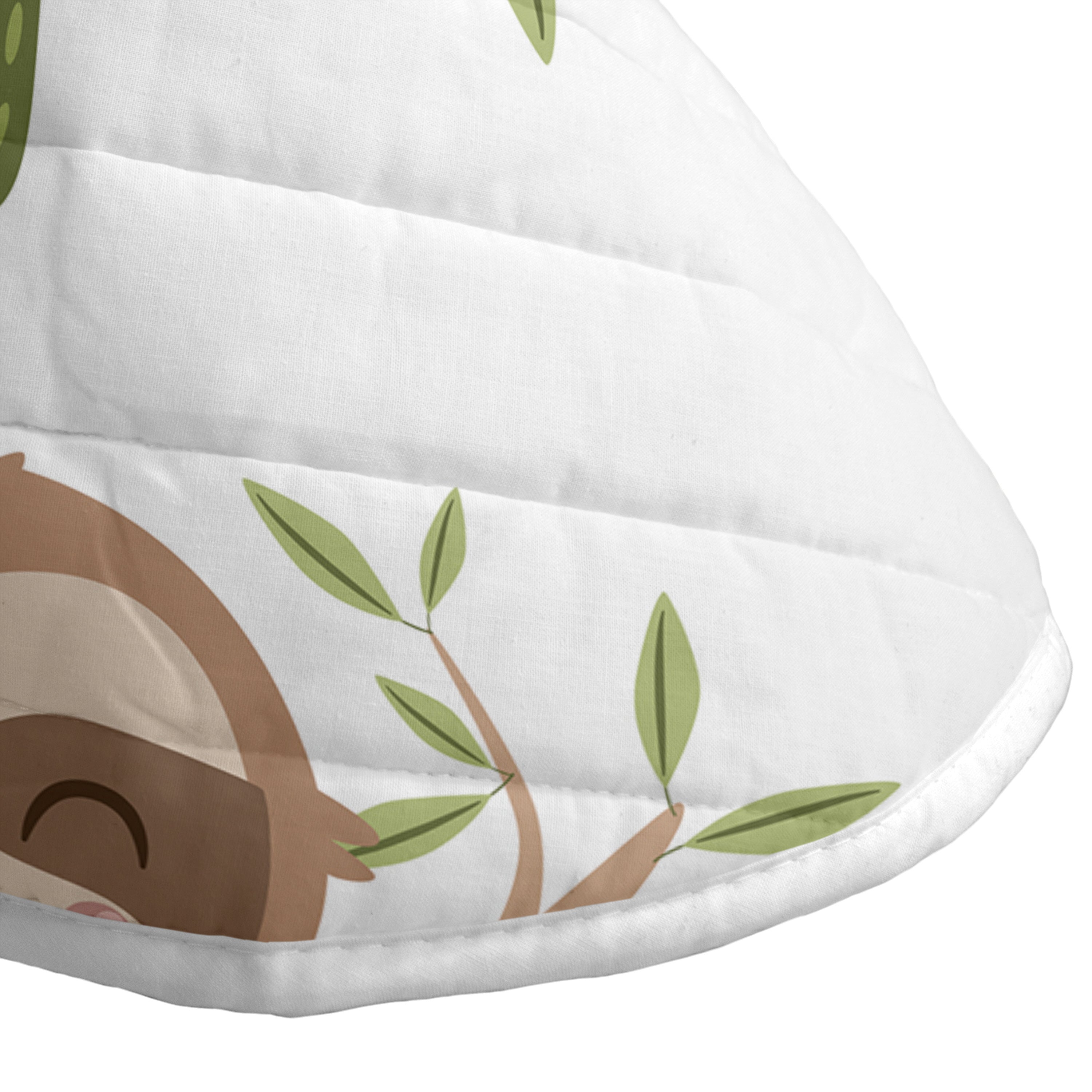 Happy sloth Sprei Moshi Moshi, Veelkleurig, 100% Katoen (buitenkant) 1