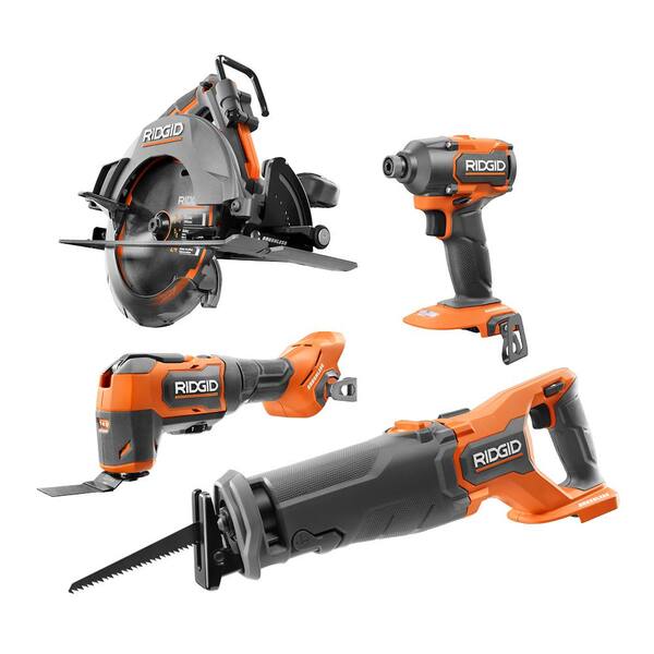 18V Brushless Cordless 3 - Tool Combo Kit (Tools Only) with Brushless Cordless 3 - Speed 1/4 In. Impact Driver