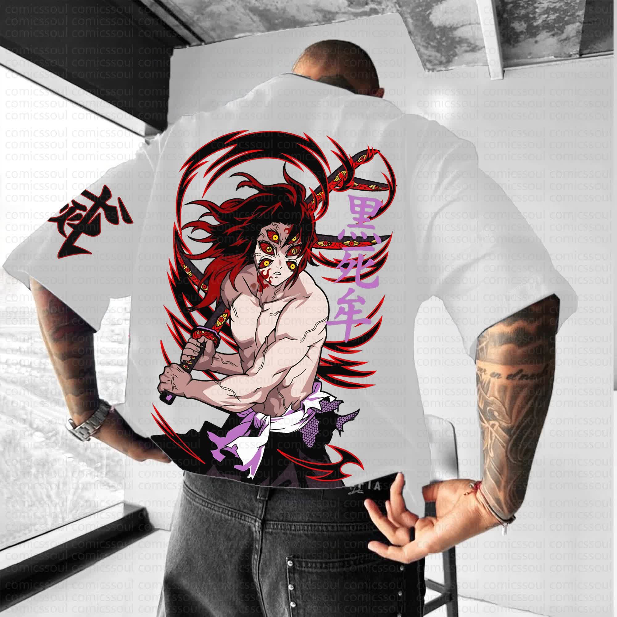 Unisex Anime Inspired Vintage T-Shirt丨Comicssoul