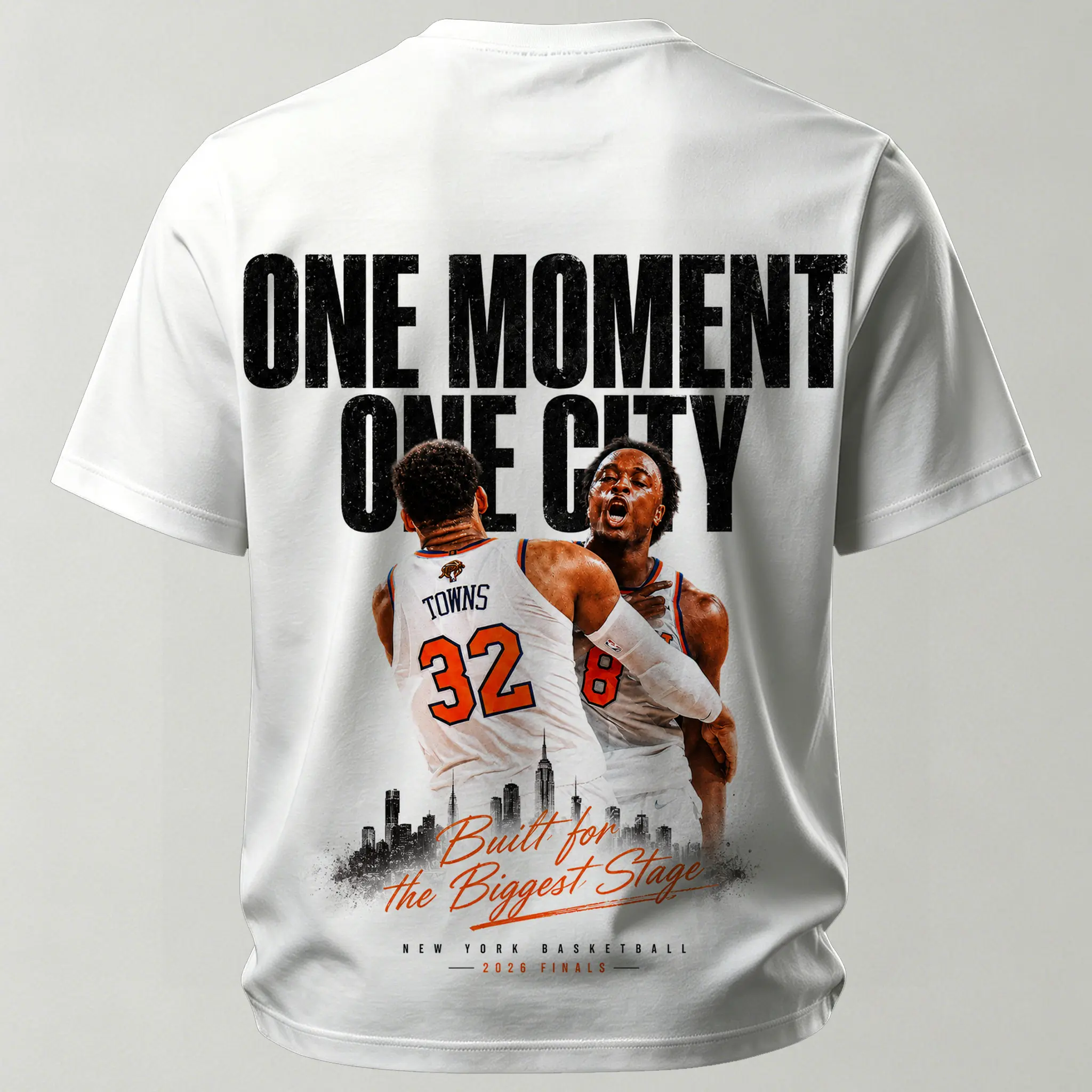 New York Knicks Finals Printed Unisex Oversized T-shirt