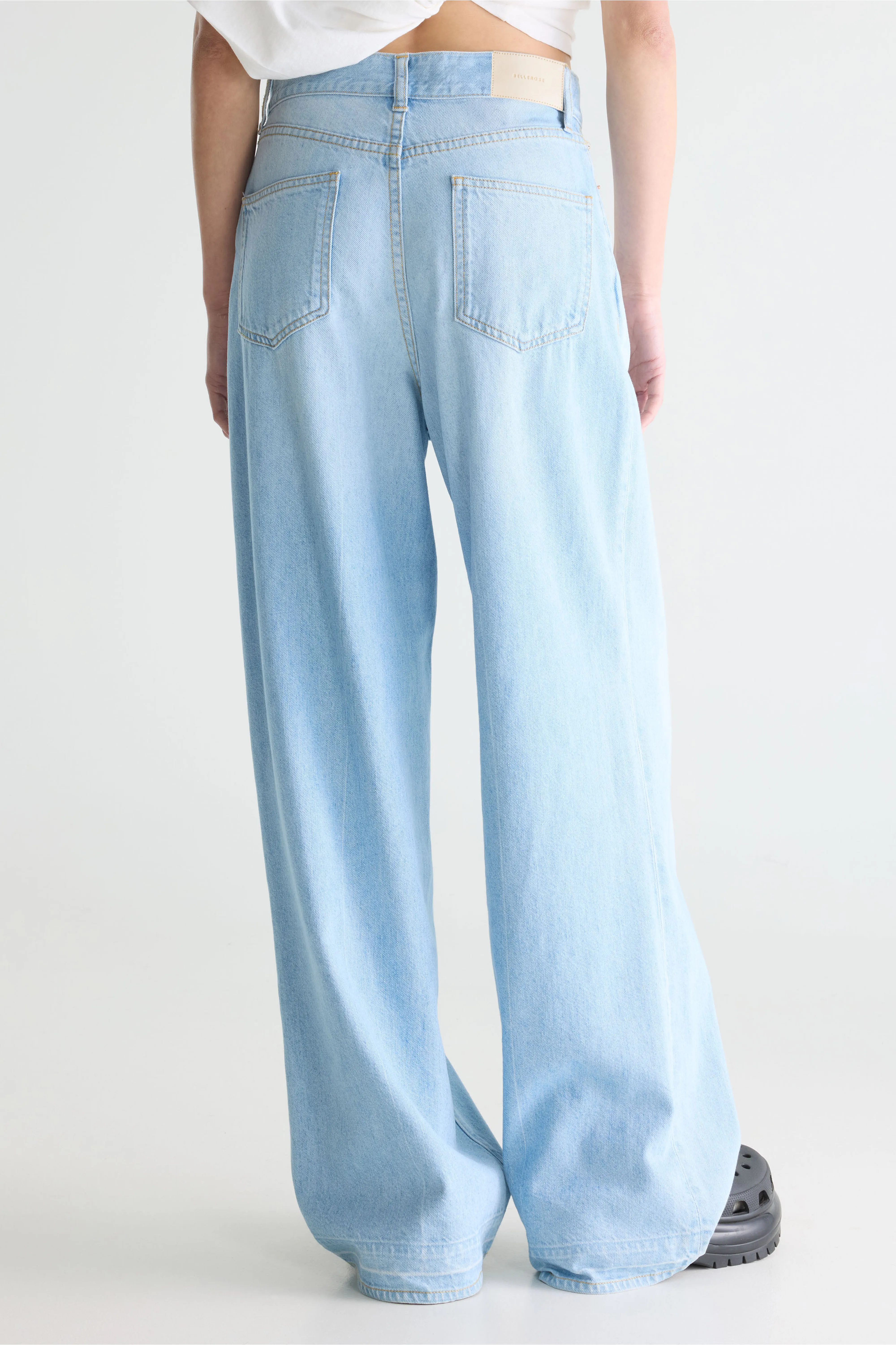 Bellerose Denim N. 64 - Wide light blue jeans (242 / W / VINTAGE LT BLUE)