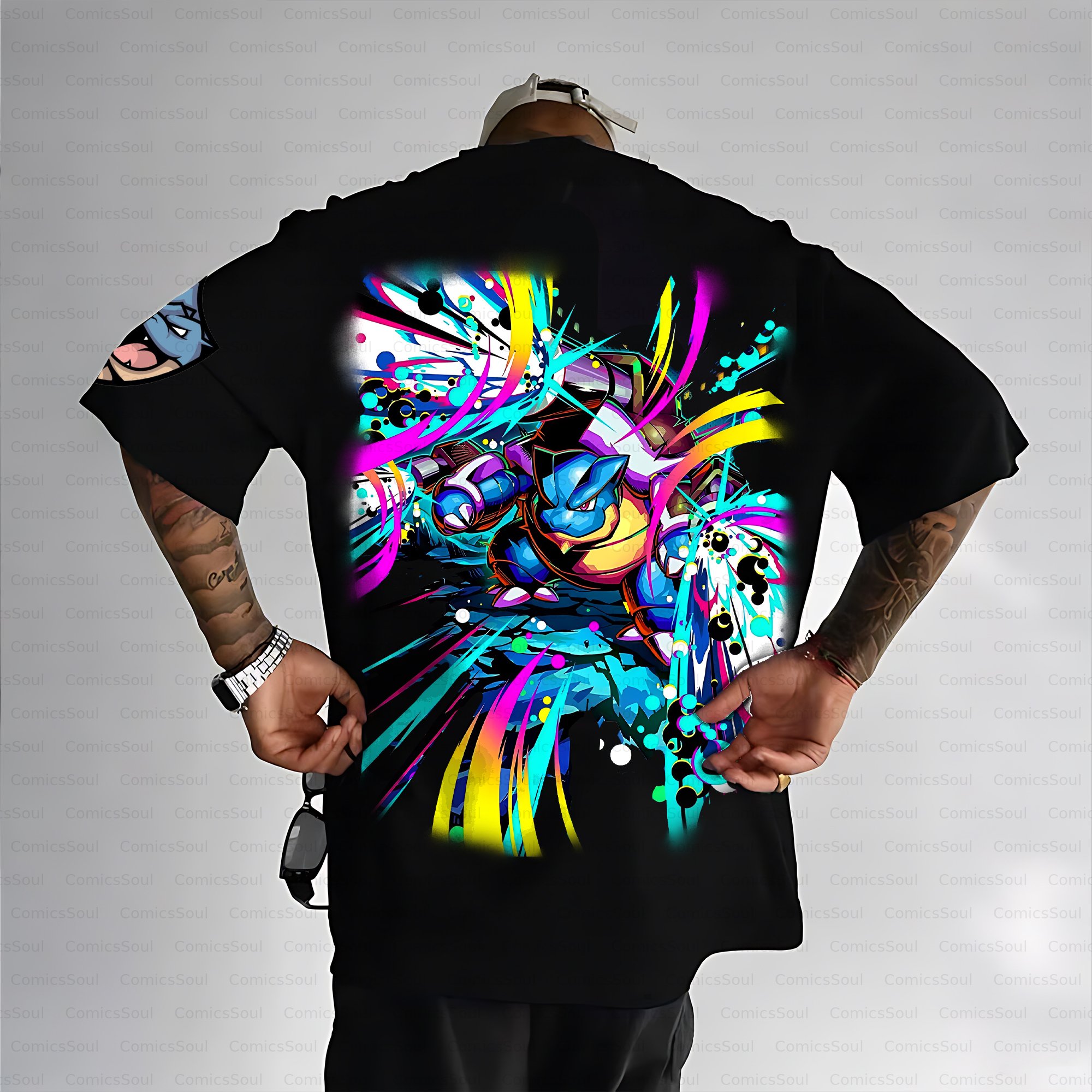 Unisex Anime Inspired Vintage T-Shirt