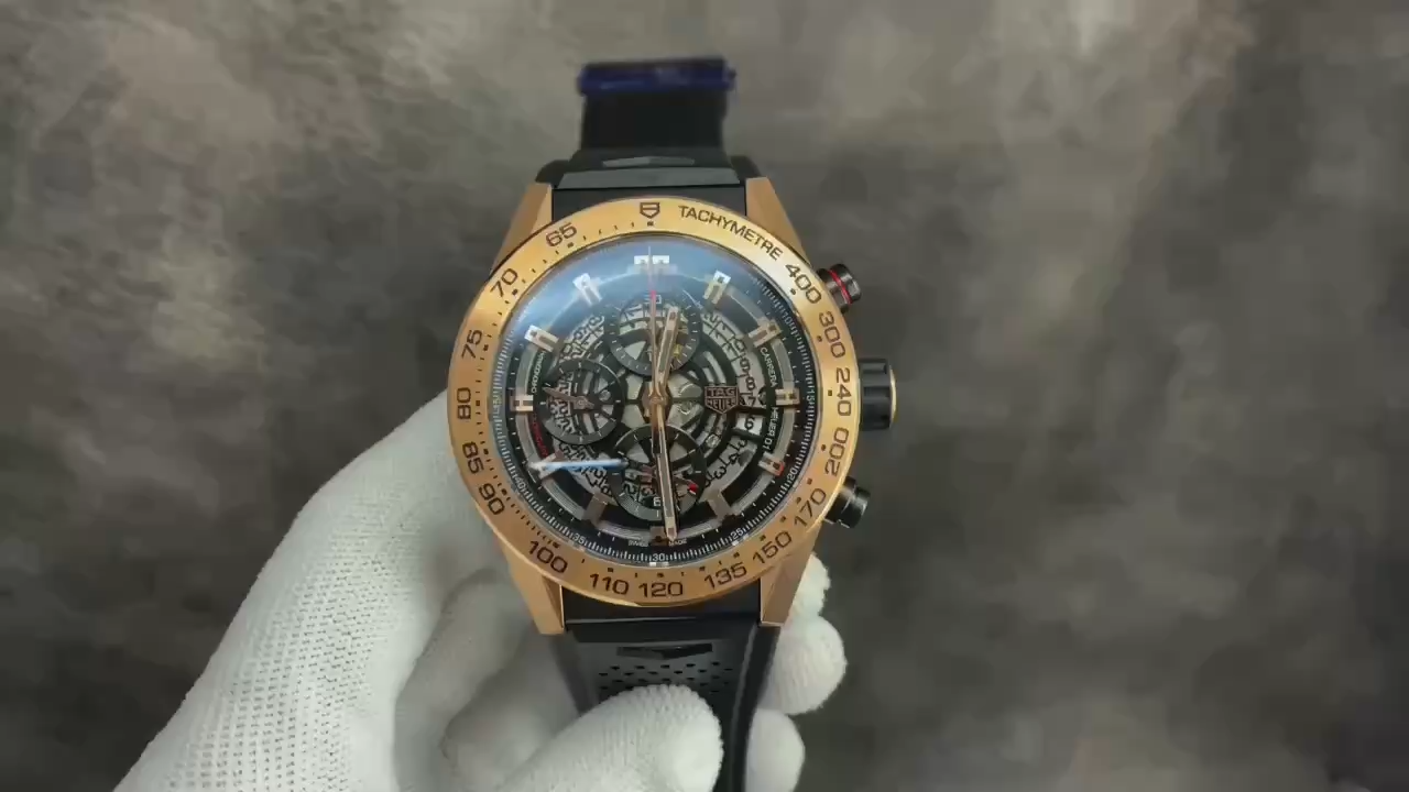 Tag Heuer Carrera Automatic Luxury Watch CAR205B.FT6087 45mm