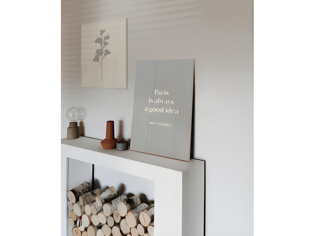 Cuadro de madera Paris Good Idea