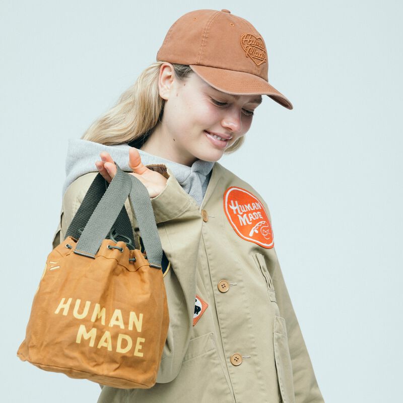 HUMAN MADE 6PANEL TWILL CAP