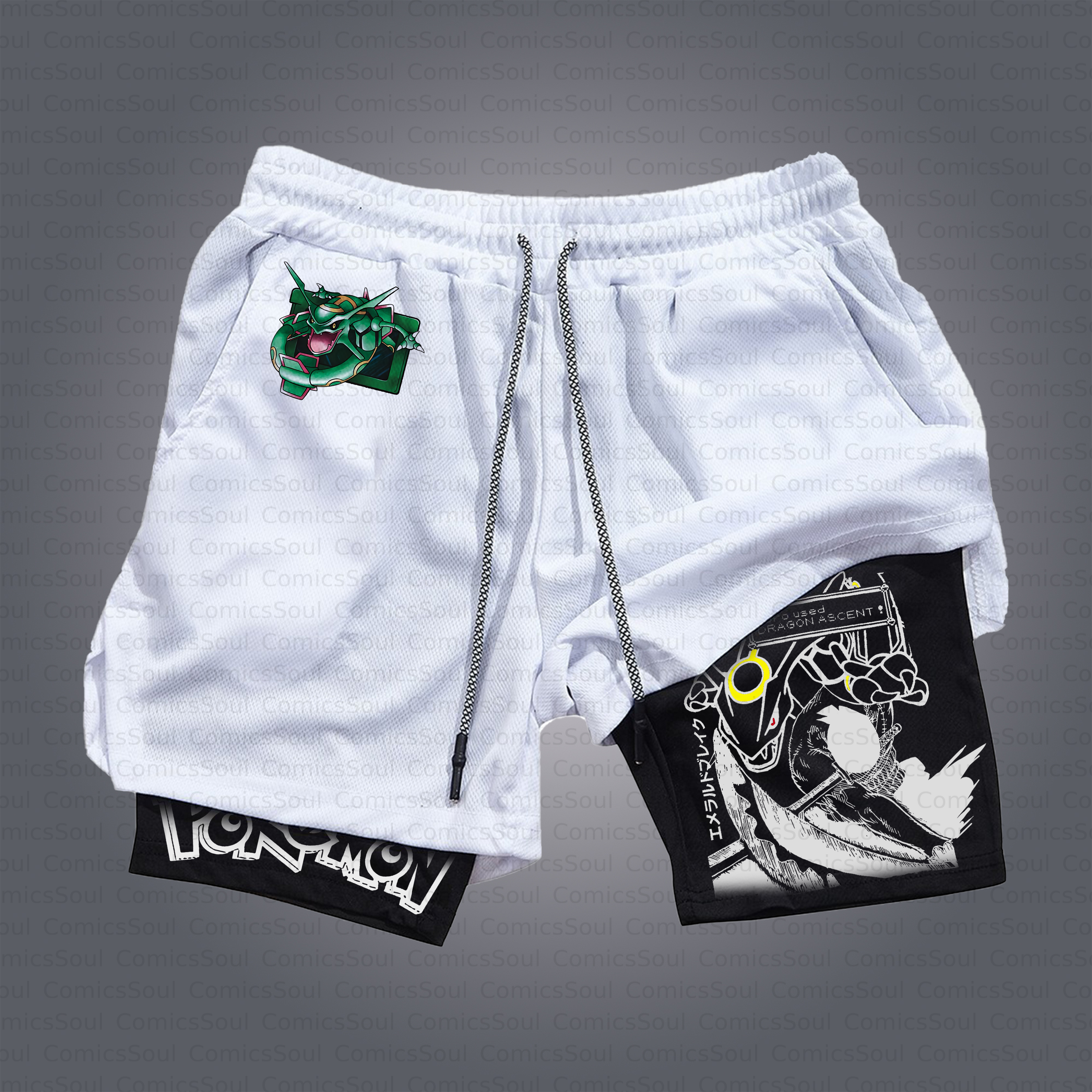 Unisex Casual Anime Style Shorts
