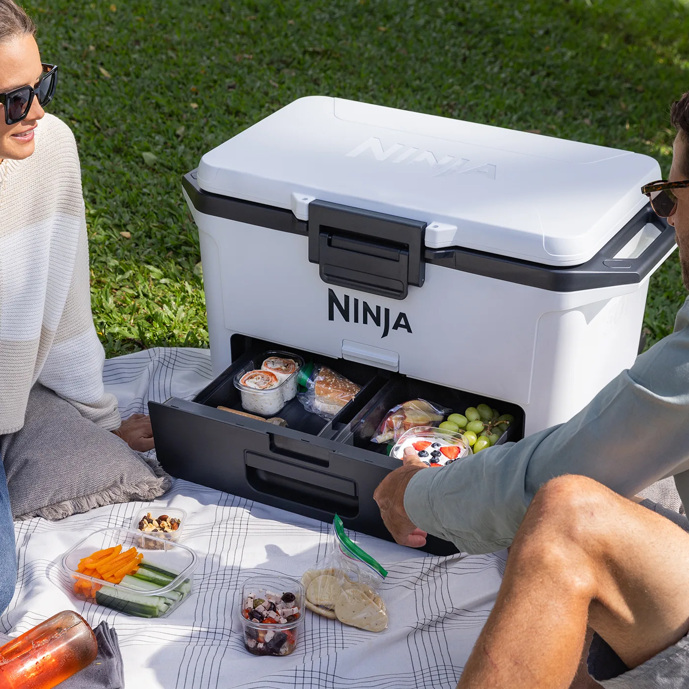Integrated dry storage drawer