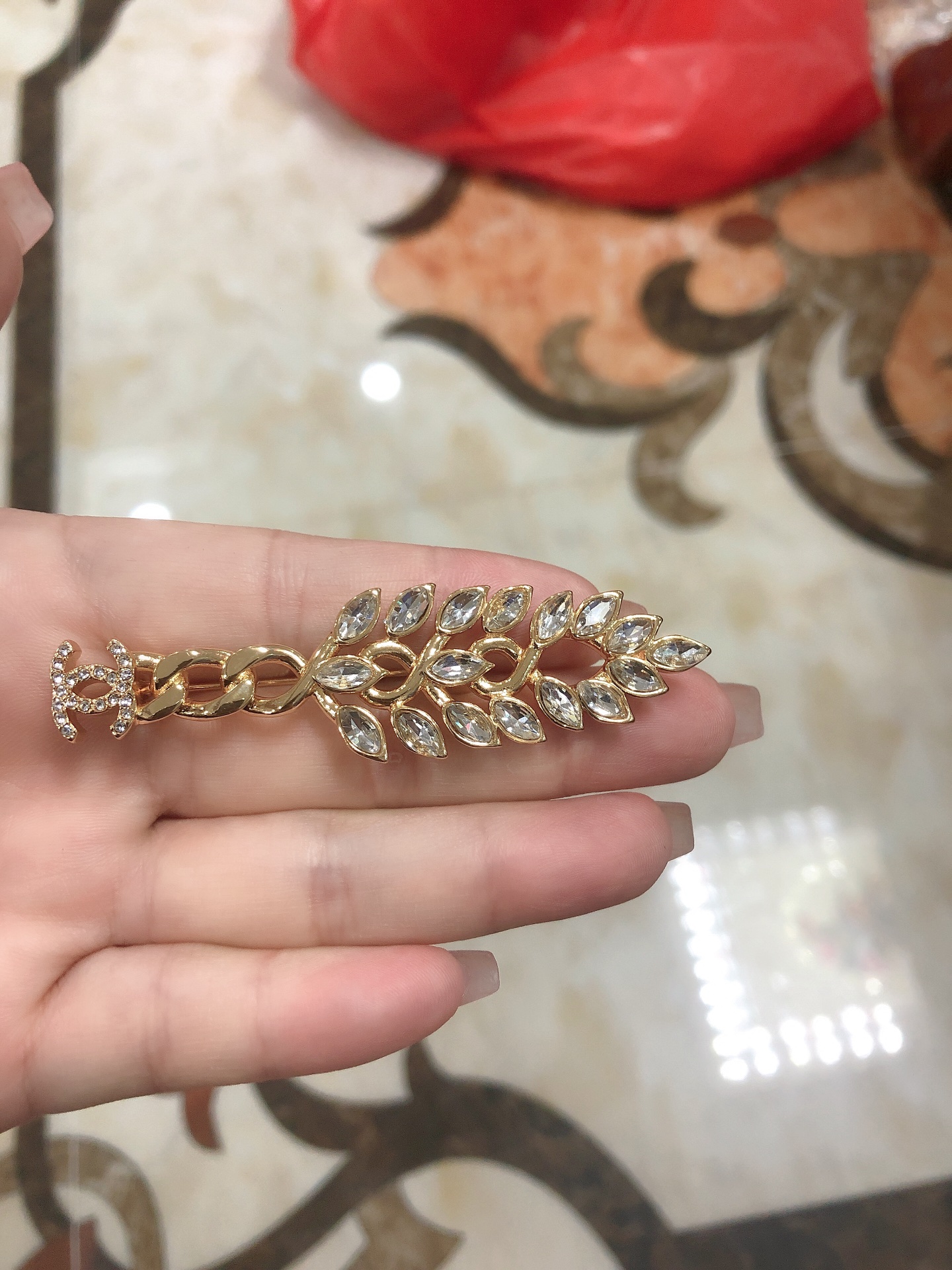 Chanel Leaf Brooch - Original Replica Club