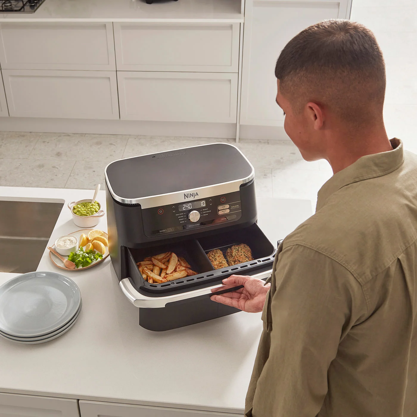 Cook in 2 independent zones...