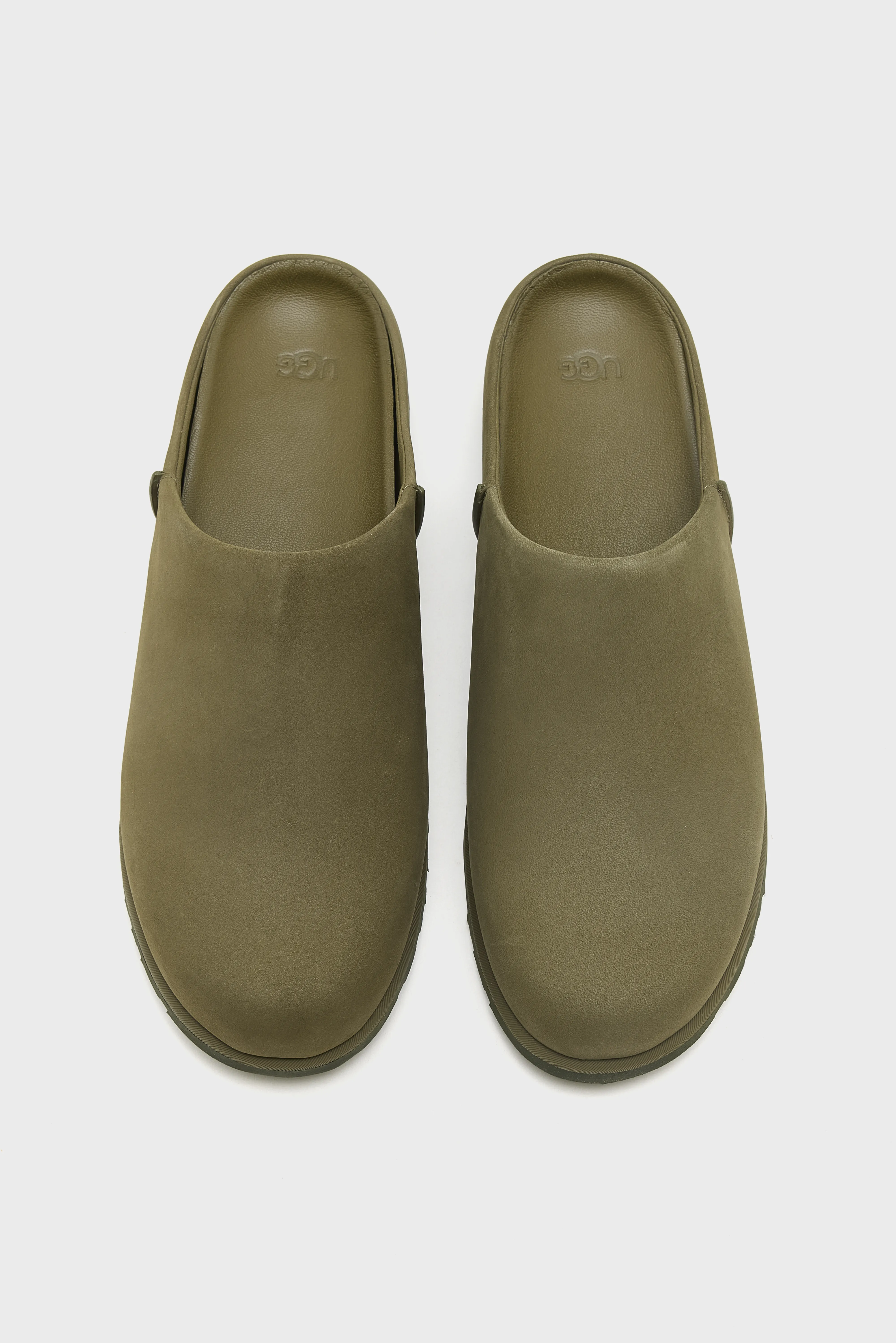 Bellerose Otzo Clogs for Men  (261 / M / DARK OLIVE)