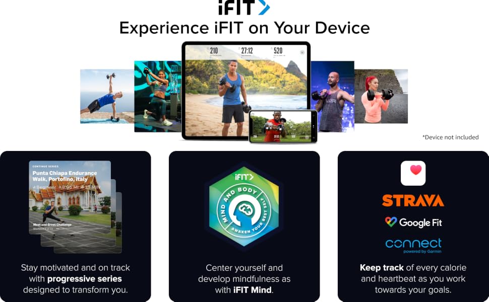 Experience iFIT on Your Device