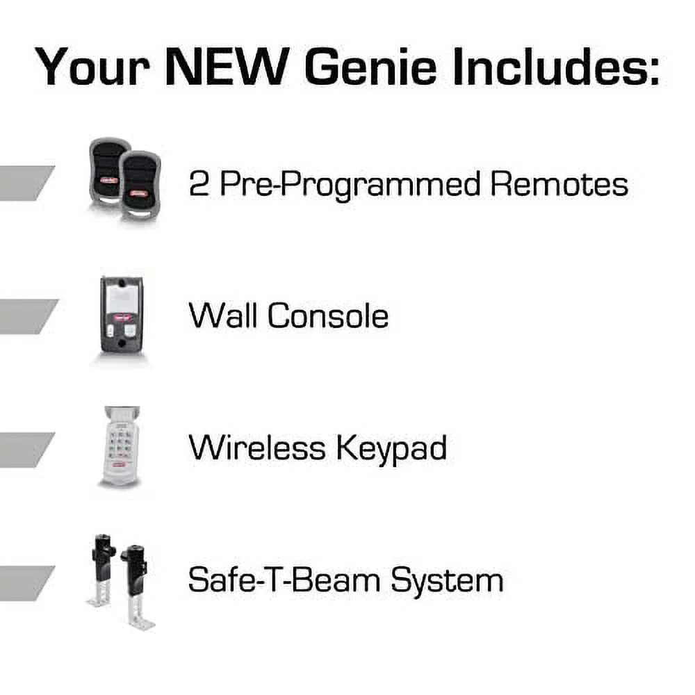 Genie SilentMax 1000 Garage Door Opener With 140V DC Motor - 3042-TKH - Image 3 Genie SilentMax 1000 Garage Door Opener With 140V DC Motor - 3042-TKH - Image 3