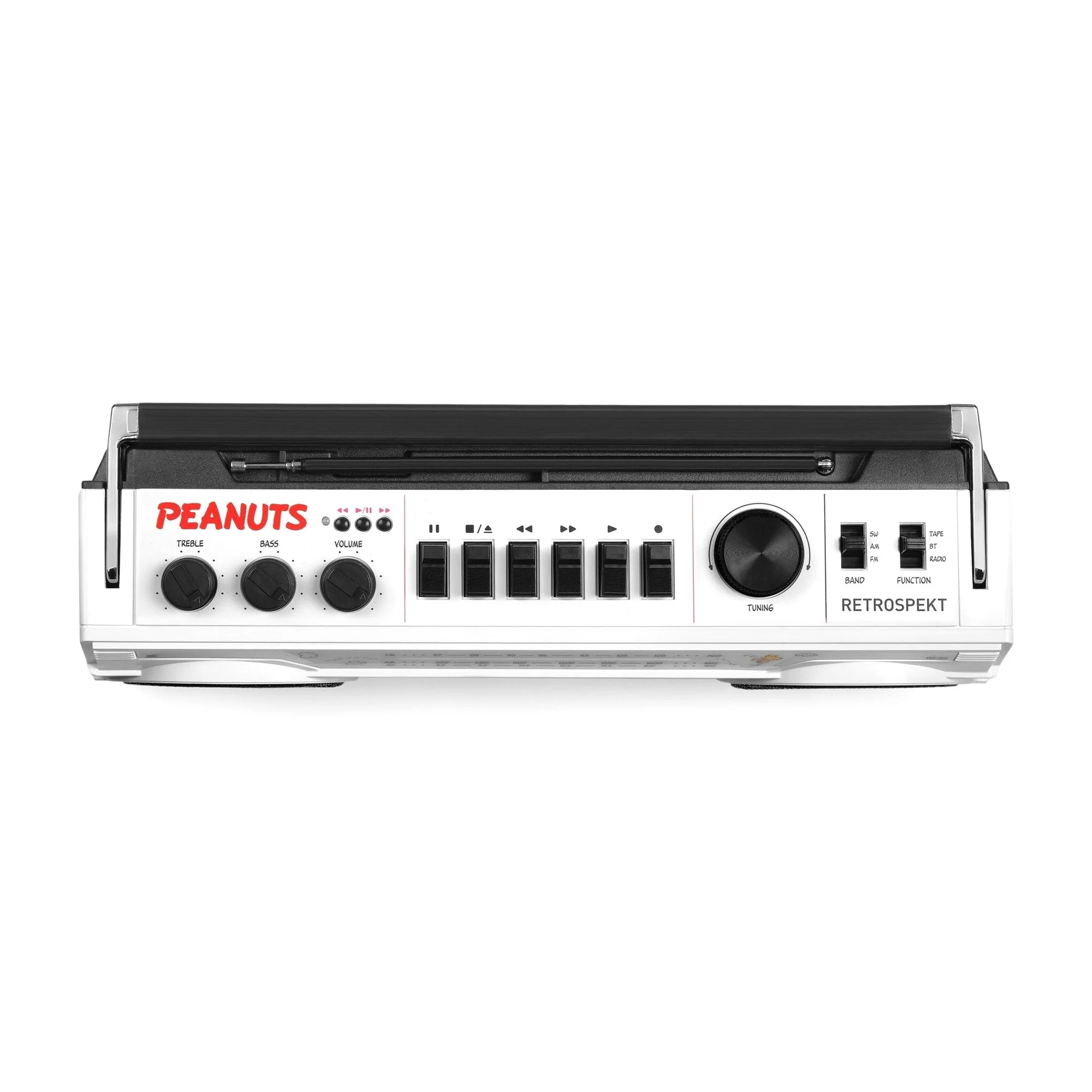 Retrospekt Snoopy BX-85 Bluetooth Cassette Player Boombox - Image 4 Retrospekt Snoopy BX-85 Bluetooth Cassette Player Boombox - Image 4