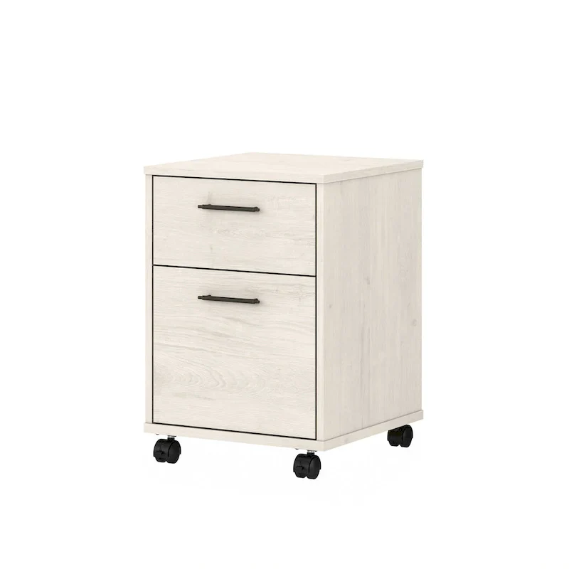 Bush Furniture Key West Mobile File Cabinet with 2 Drawers