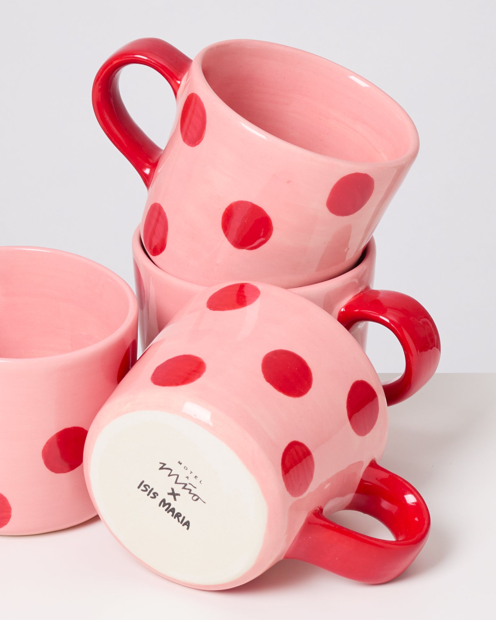 MaM x Isis Maria Tasse groß rosa rot