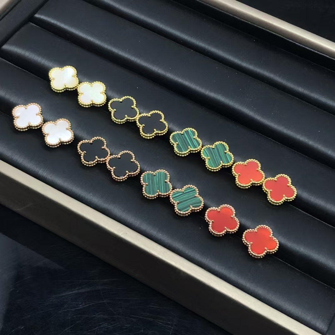 VCA Vintage Alhambra Earrings - Big - Original Replica Club